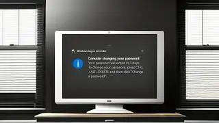 ⚠️ How To Remove The Password Expires Notification Windows 10 & 11
