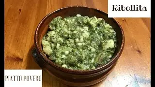 Ribollita con cicoria e fagioli - Ricetta povera ma buonissima