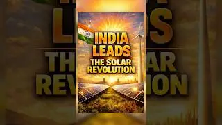 India, the 3rd largest solar power country. #solar #solarenergy #solarpower #solarpanel #solarpanels