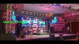 Led wall Setup Entertainment Stage The Taj Ganges, Varanasi.