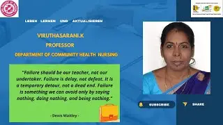 Lecture video - Counselling/Community Health Nursing -II/Ms.Viruthasarani.K/Professor/SNS Nursing