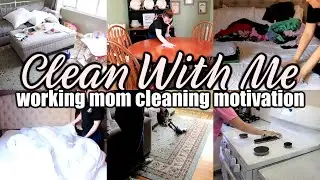 ULTIMATE CLEAN WITH ME BEFORE GOING BACK TO WORK | ALL DAY CLEAN WITH ME | WORKING MOM 2020