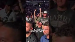 Gaethje was locked in 👀 #UFC318