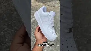 First Copy shoes Order now Nike airforce 1 triple white #shoe #sneaker