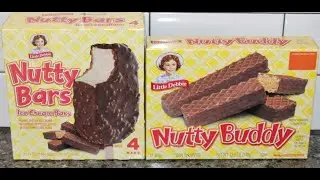 Обзор батончиков-мороженого Little Debbie Nutty Bars от Hudsonville против Little Debbie Nutty Buddy