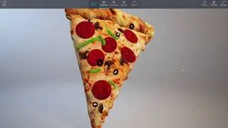 Cool pizza 3d model I made