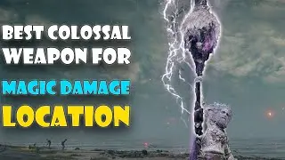 Elden Ring Insane Colossal Weapon  Fallingstar Beast Jaw Location | Get to the Top of Mount Gelmir