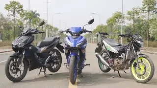 Sniper 155 VVA vs Raider 150 FI vs GTR 150/ All Stock