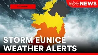 Storm Eunice: Met &Eacute;ireann has issued a red weather alert for Cork and Kerry