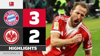 Kane-Brace Gets The Job Done! | FC BAYERN - EINTRACHT FRANKFURT | Highlights | MD 23 &ndash; Bundesliga