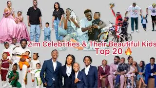 ‼️Zim Celebrities With Their Beautiful/Handsome Kids🔥Top 20 #zimcelebs #1million