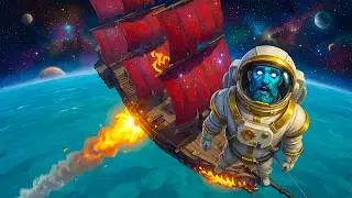Le premier BURNING BLADE sur la LUNE ! 🚀🌕 Sea of Thieves
