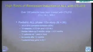 ASH2014: Stephan A. Grupp - CAR targeting CTL019 in Children with Relapsed, Refractory ALL