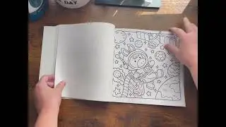 Astronaut Animals by Ghost Mango coloring book flip 