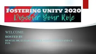Fostering Unity 2020