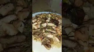 Jantar top de SEXTOU 😍 Carne e frango assado com salsa 😋 Upiiiiiiiiii 🌀