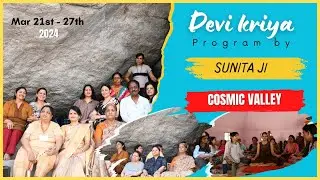 DEVI KRIYA Program by SUNITA ji || COSMIC VALLEY || KHAMMAM