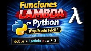 Funciones lambda en Python explicadas fácil