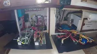 Solar Charging Dual Bank 12v and 48v Lithium Batteries - Cape Dory 36 Refit Part 5
