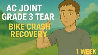 AC Joint Grade 3 Tear &ndash; Bike Crash Update (1 week)