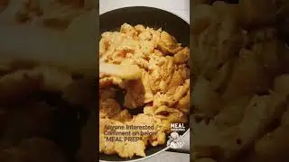 500 calories chicken curry for meal prep! 🍛 #mealprep #myfitnessjourney #eatclean #healthy 🫡