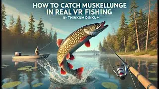 How to Catch Muskellunge in Real VR Fishing | Lake Martin Guide + Sunday Pond Tips