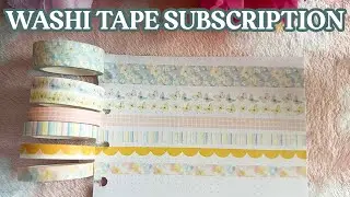 PASTEL AMBIANCE - WASHI TAPE SUBSCRIPTION - PLANYTHING