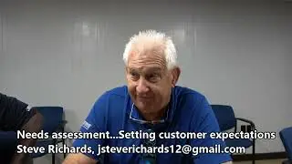 How to set customer expectations during the needs assessment session...