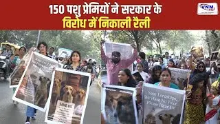 वडोदरा में पशु प्रेमियों की रैली | VNM TV