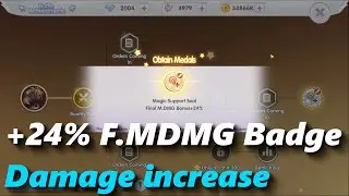 OT silver badge F.MDMG bonus +24% - damage test | rox | Ragnarok X: Next Generation