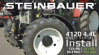 STEINBAUER Installation on a Steyr 4120 Multi 4.4L - The Mechanic Series