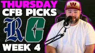 Rice vs Charlotte Picks - College Football Week 4 with Kyle Kirms