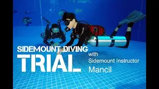 SIDEMOUNT DIVING TRIAL with Sidemount Instructor Mancil