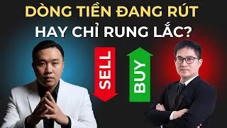 CHỨNG KHOÁN BUỔI TRƯA: Dòng tiền đang rút hay chỉ rung lắc?