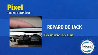 REPARO DC JACK Samsung RV411 - ANTES E DEPOIS