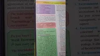 Environment and sustainable development class 11 chapter 1 part 1 |Maharashtra board| #mpsc #upsc