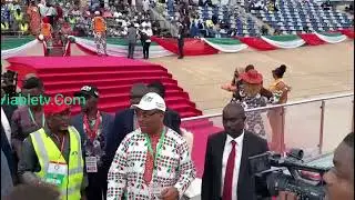 Live Updates : One of the PDP Presidential Aspirants, Gov. Emmanuel Arrives At the Convention Venue