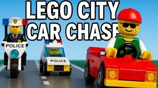 1993 LEGO City Police Car Chase Commercial Retro LEGO Ad