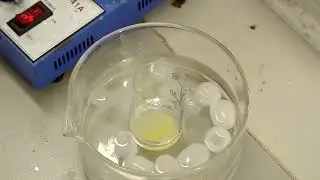 Получение адипиновой кислоты из циклогексанола / Synthesis of adipic acid oxidizing cyclohexanol.