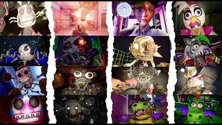 FNAF: Security Breach Complete Jumpscares Compilation