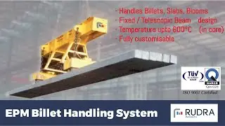 Electro Permanent Magnet for Steel Slab Handling