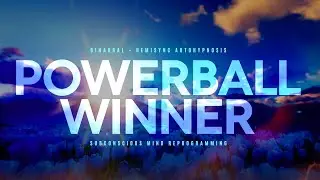 Law of Attraction Lottery Affirmations - Autohypnosis - Powerball Winner - Binaural Theta &Theta;