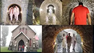 131 years old Moto tunnel and historical Queen Mary Church Ayubia  Murree Pakistan/#tunnel #church