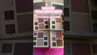 24 eyeshadows, 4 blush shades, 2 bronzers, & 2 highlighters - $29.99 is an INSANE deal on these