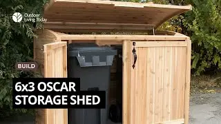 Assembling the 6&times;3 Oscar Storage Shed | Utility & Bike Storage Kit