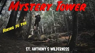 Hiking to the Yellow Springs Ghost Town Mystery Tower in St Anthony's Wilderness.