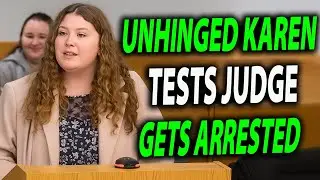 Unhinged Courtroom Showdown: Defiant Karen Pushes the Judge Too Far