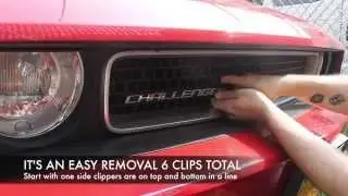 Dodge Challenger: Changing Grille Emblem