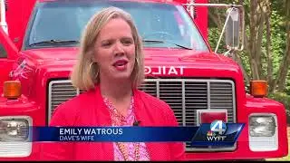 Clemson fans transform fire truck into 
