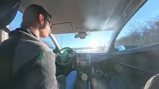 Insta 360 X5 1st test. Come take a drive with me
